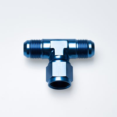 AN Flare Tees with female swivel on side