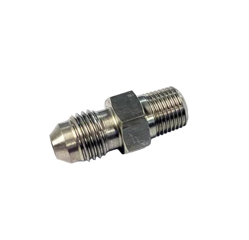 AN to PT/BSPT Adapter - Stainless Steel