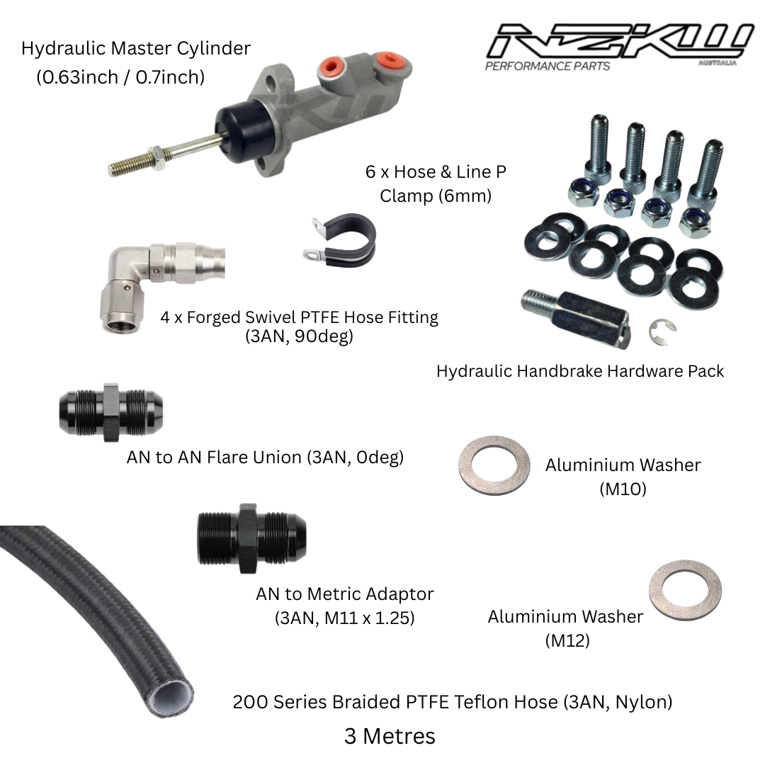 Bundle - Inline Hydraulic Handbrake Plumbing Kit
