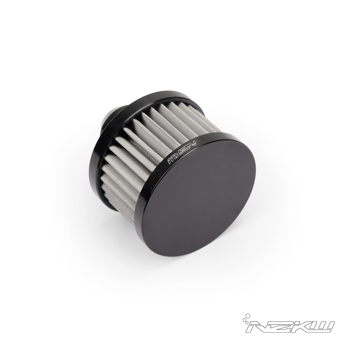 CNC Billet Breather Filter in Black (SMALL) SPEC II