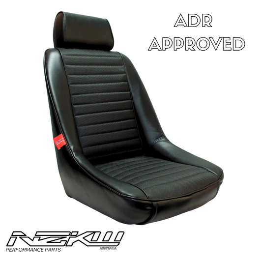 Classic Old School Fixed Bucket Seats-Race Bucket Seat-NZKW Australia