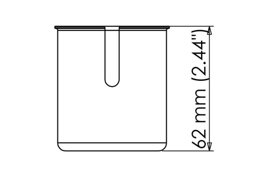 Gauge Mounting Cup 52mm – 2 1 / 16″-Gauge Mounting Cup-NZKW Australia