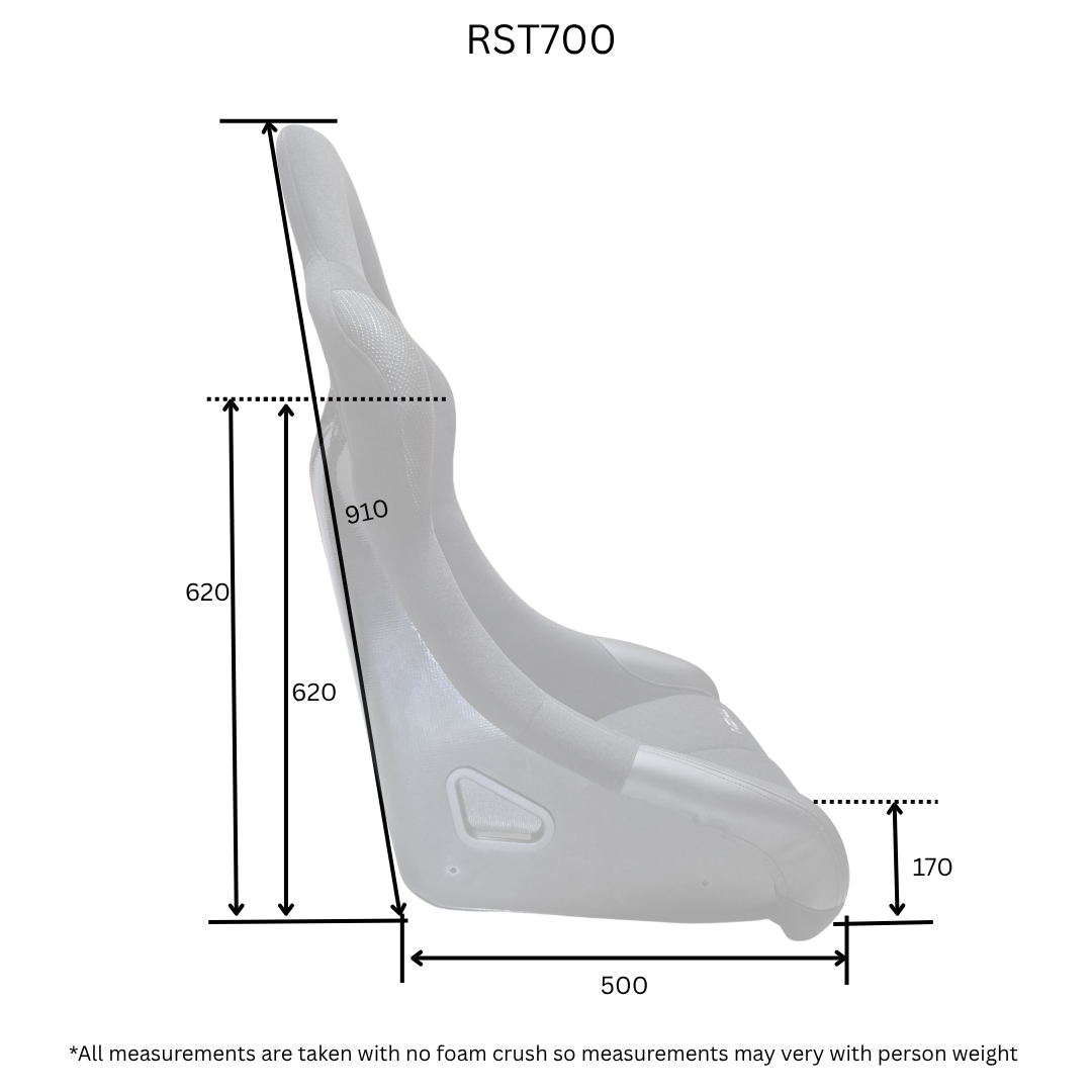 FIA Fixed Bucket Seat RST700