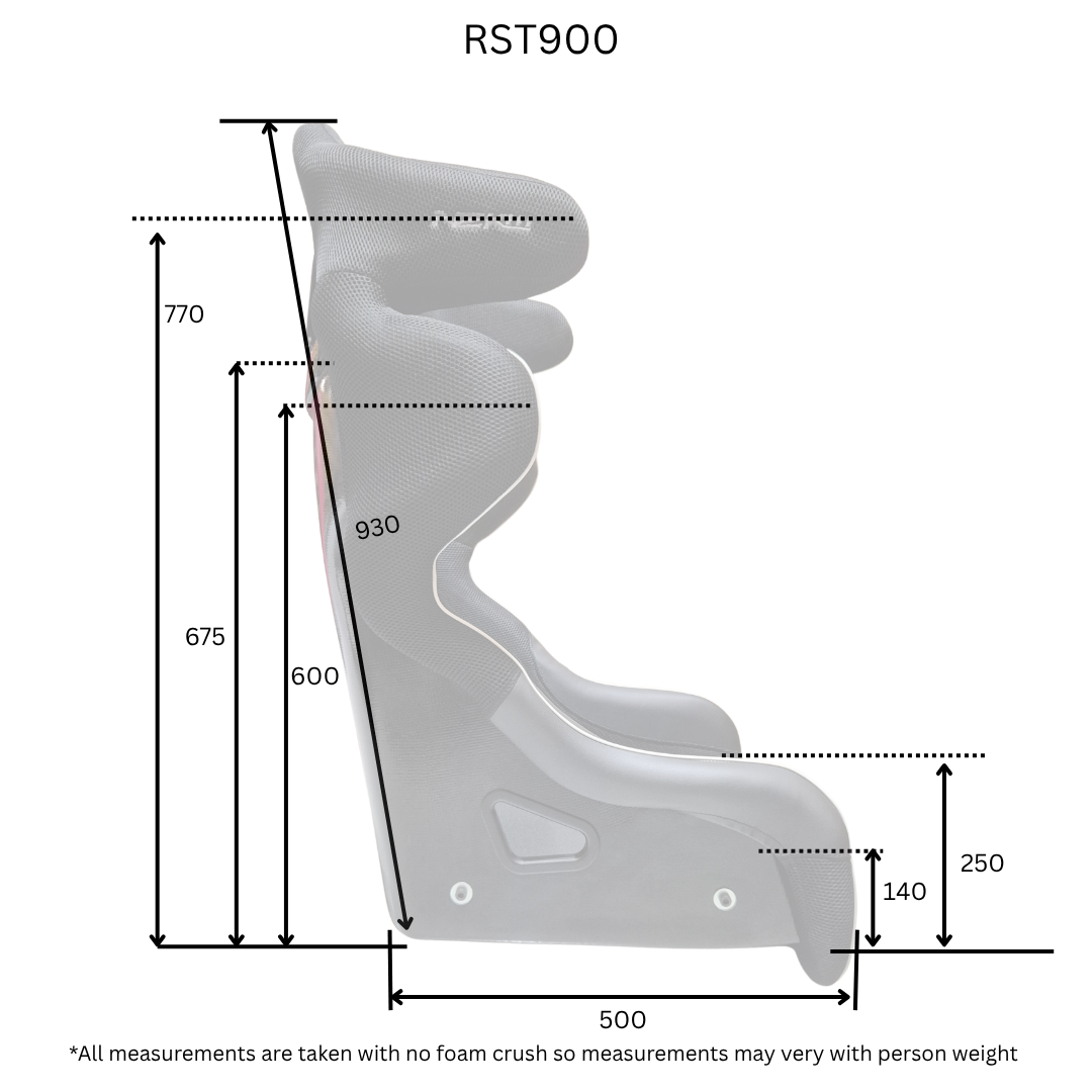 FIA Fixed Bucket Seat RST900