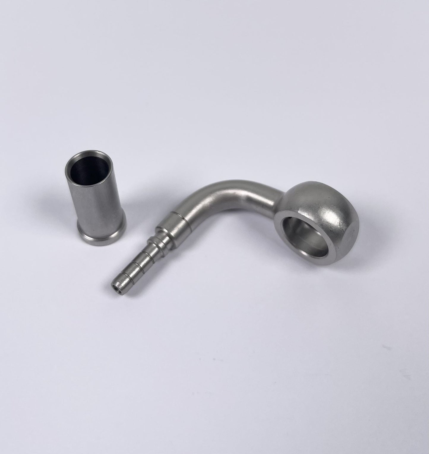 Stainless Steel Banjo Crimp On 3AN - M10-Banjo Crimp On-NZKW Australia