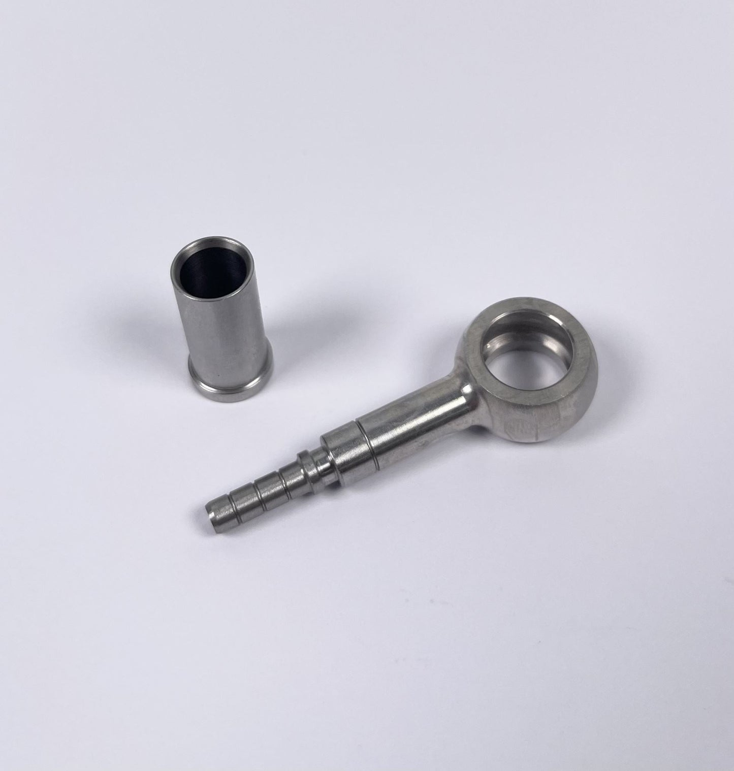 Stainless Steel Banjo Crimp On 3AN - M10-Banjo Crimp On-NZKW Australia