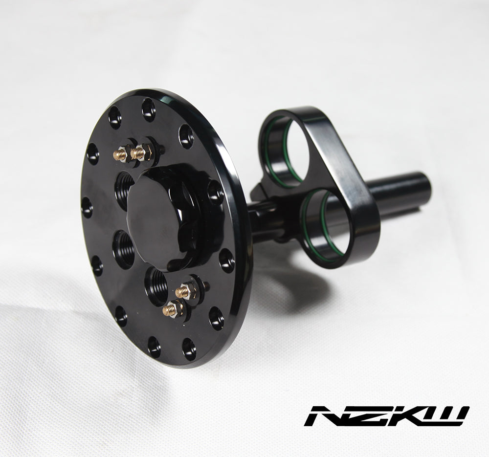 Twin Intank Billet Fuel Cradle with Weld on Flange