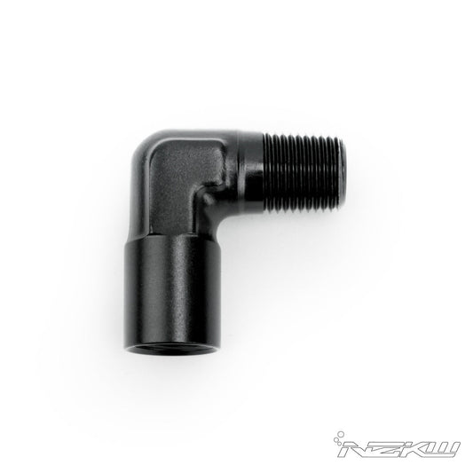 1/8' NPT 90 Deg Female/Male Adapter