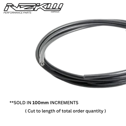 200 Series Braided PTFE Teflon Hose With PVC Sleeve Sold in 100mm