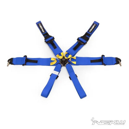 6 POINT RACE HARNESS FIA HOMOLOGATED Hans compatible 2029-6 Point Harness-NZKW Australia