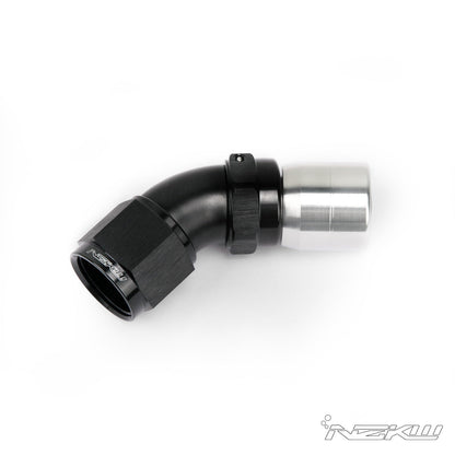 600 Series Full Flow Crimp On hose Ends