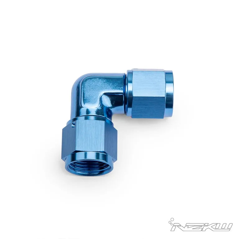 90 Degree Forged Female to female AN swivel