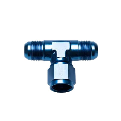AN Flare Tees with female swivel on side