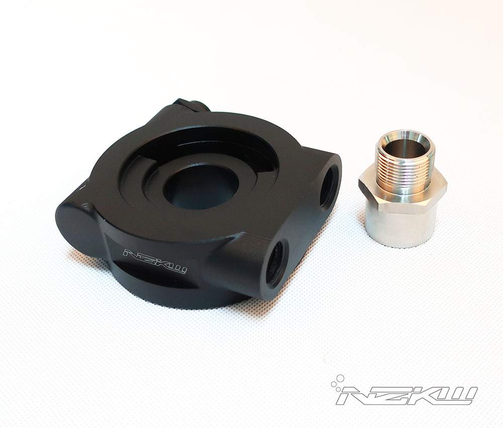BIllet Universal Oil cooler adapter for Japanese diesel motor-Oil Cooler Adapter fitting-NZKW Australia