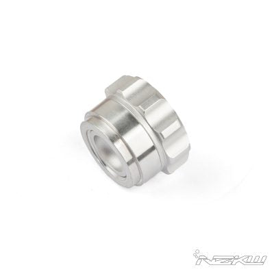 Billet Aluminium Weld-On Filler with Black Cap