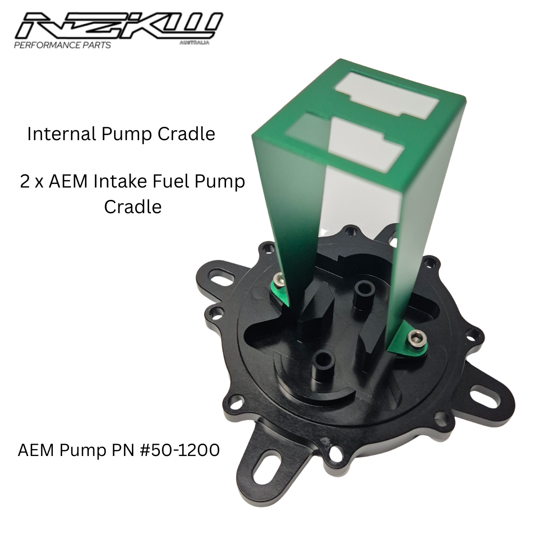 Billet Twin Fuel Surge Tank 1.25L