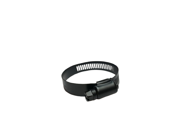Black Hose Clamps - Stainless Steel