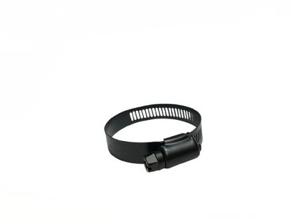 Black Hose Clamps - Stainless Steel