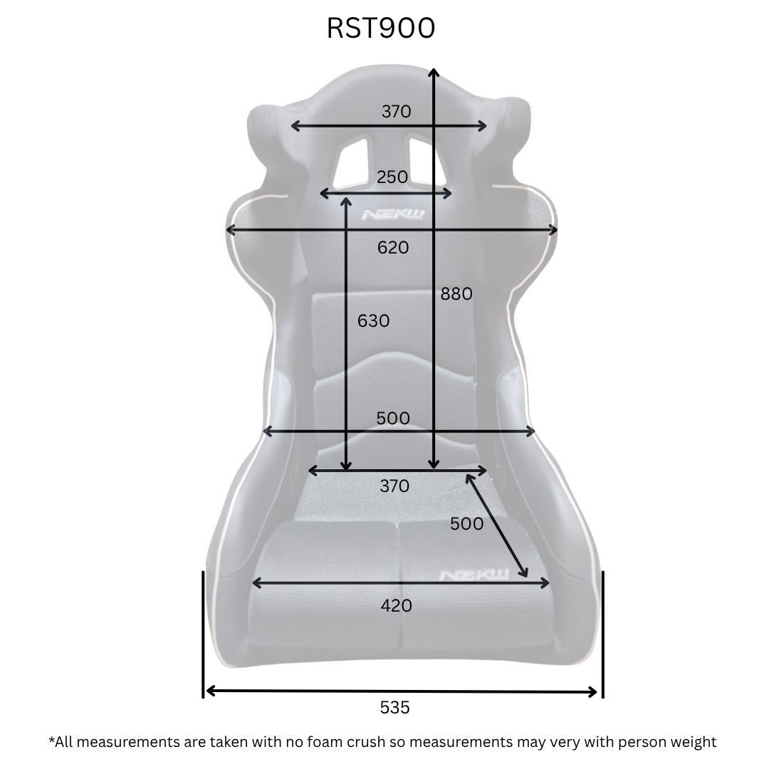 Bundle - FIA Fixed Bucket Seat RST900 (Copy)