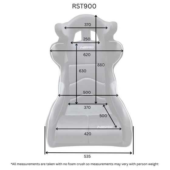 Bundle - FIA Fixed Bucket Seat RST900 (Copy)