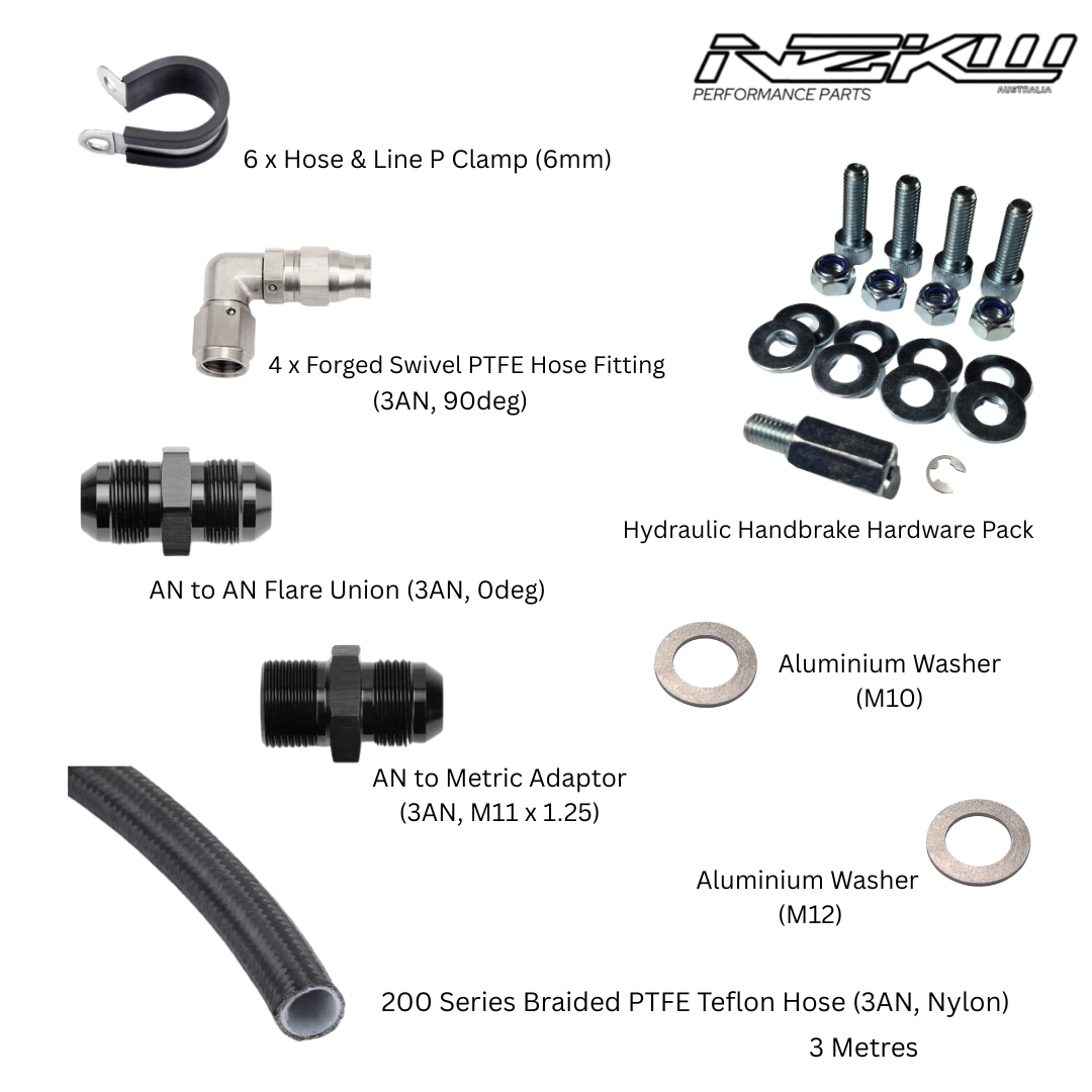 Bundle - Inline Hydraulic Handbrake Plumbing Kit