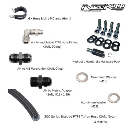 Bundle - Inline Hydraulic Handbrake Plumbing Kit