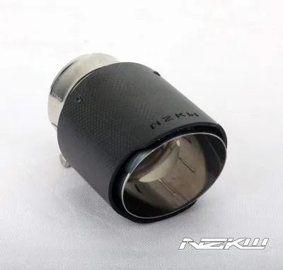 Carbon exhaust Tip 89mm outlet-Exhaust Tip-NZKW Australia