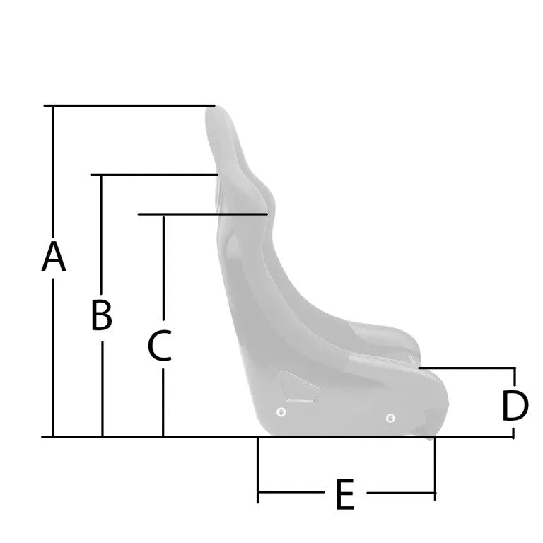 FIA Fixed Bucket Seat RST700