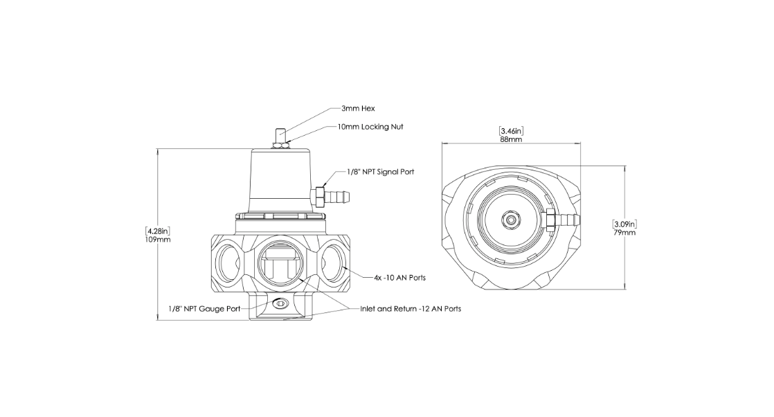 Fuel Pressure Regulators – FPR12