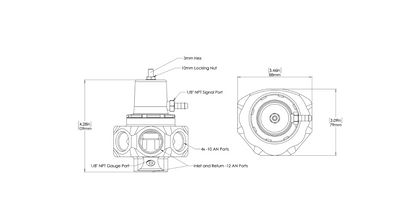 Fuel Pressure Regulators – FPR12