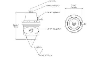 Fuel Pressure Regulators – FPR 8-Fuel Pressure Regulators-NZKW Australia