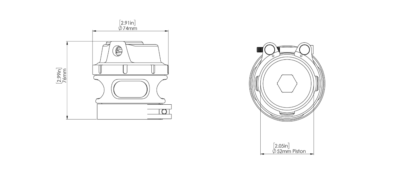 GenV RacePort BOV suit Supercharger