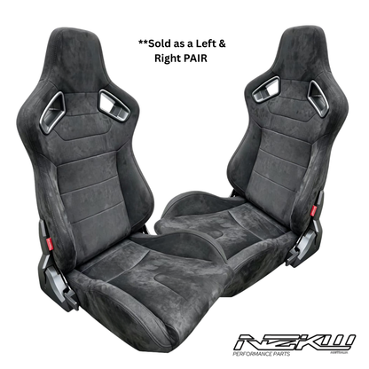 Grand Tourer Recliner Bucket Seat PAIR- Left & Right