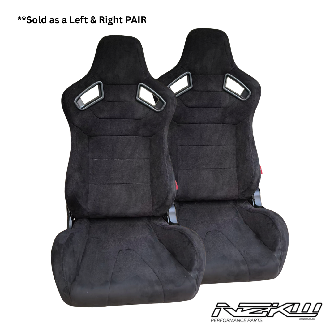 Grand Tourer Recliner Bucket Seat PAIR- Left & Right