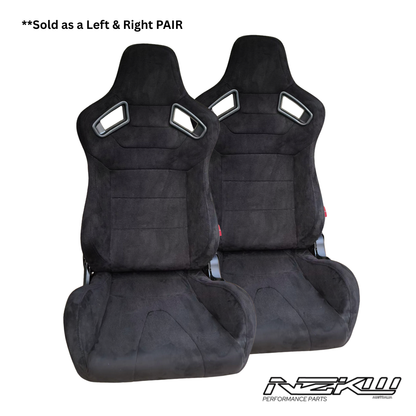 Grand Tourer Recliner Bucket Seat PAIR- Left & Right
