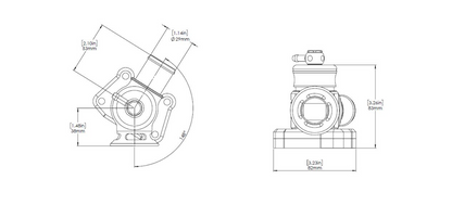 Kompact Dual Port & Plumb Back Blow Off Valve Suit Hyundai i20 N