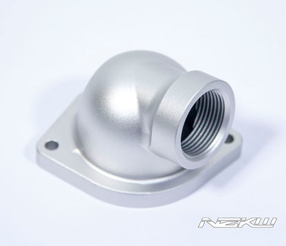 NZKW Billet CNC Thermostat Housing for Mitsubishi Evolution 4-9 4G63T