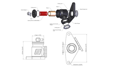 Kompact Plumb Back Valve (Diverter Valve) Suit Subaru