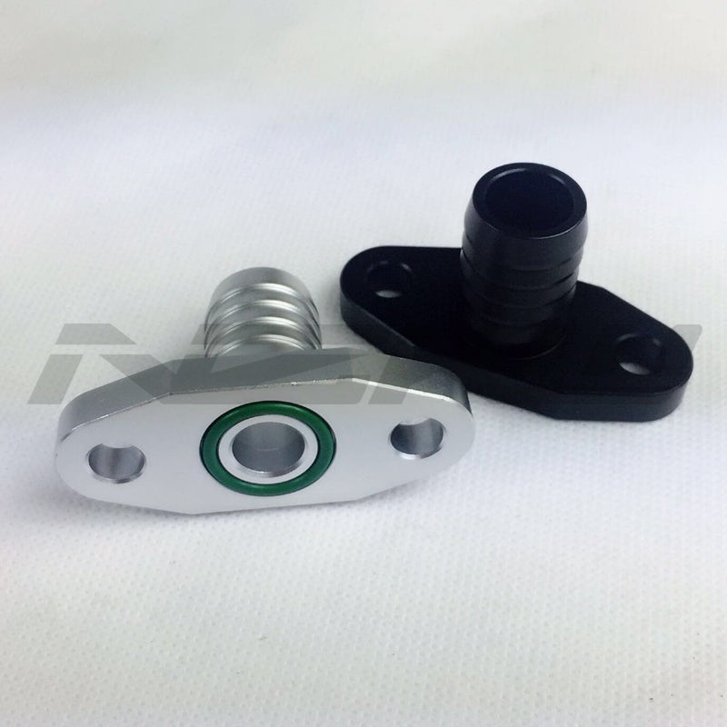 NZKW CNC Machined Turbo oil drain adaptor 3/4′ BARB Type A (51mm)
