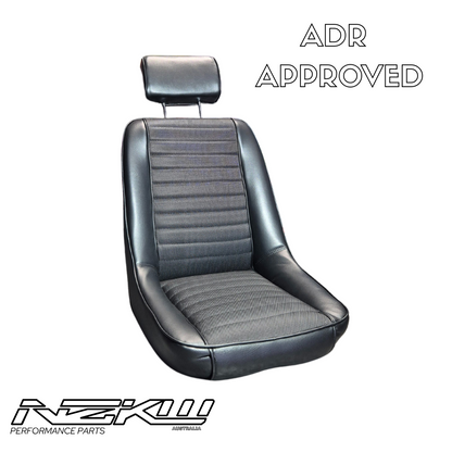 GKM Classic Old School Fixed Bucket Seats
