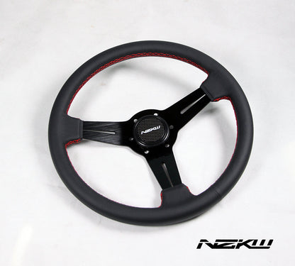 NZKW Leather Steering Wheel - Old Classic