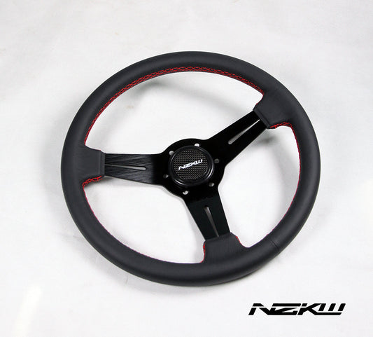 NZKW Leather Steering Wheel - Old Classic