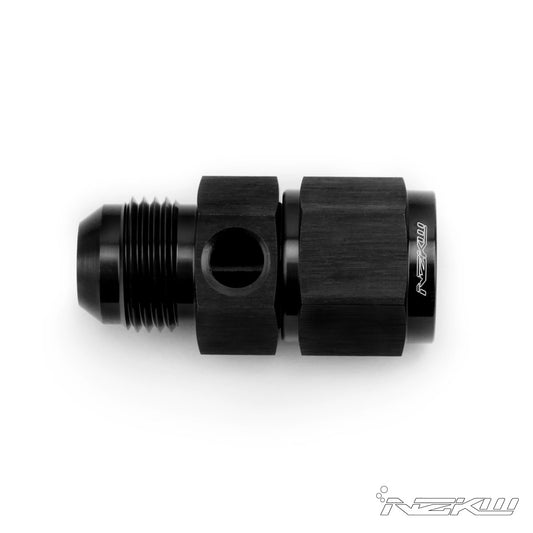 NZKW inline female to male with 1/8' npt port for pressure sender