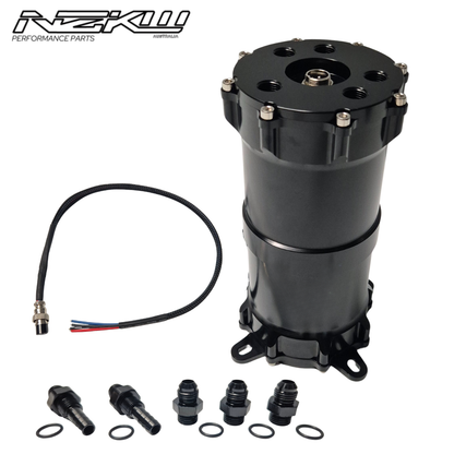 Billet Twin Fuel Surge Tank 1.25L