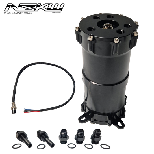 Billet Twin Fuel Surge Tank 1.25L