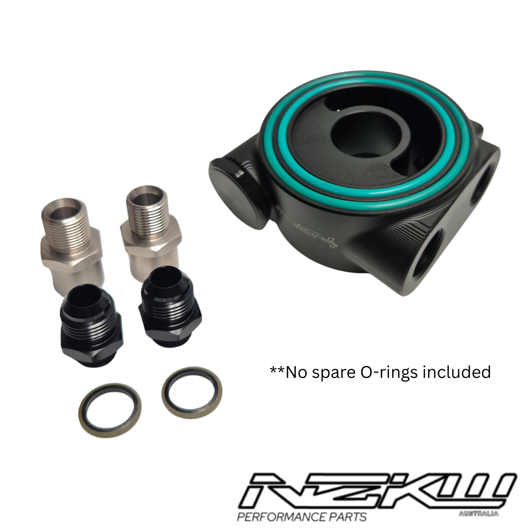 Billet Aluminium Thermostatic Universal Oil Cooler Adapter