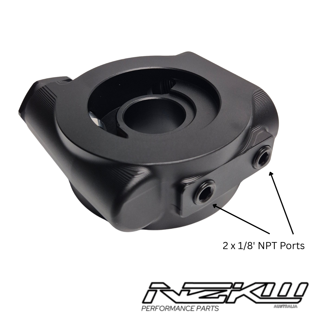 Billet Aluminium Thermostatic Universal Oil Cooler Adapter
