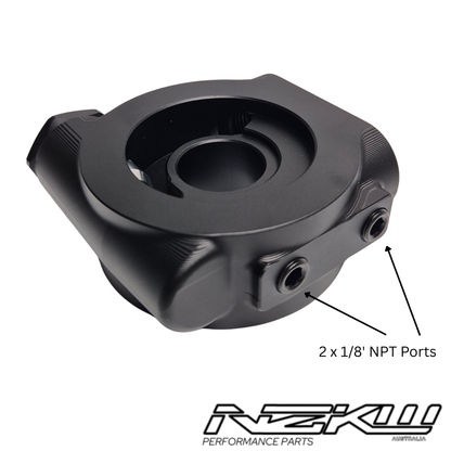 Billet Aluminium Thermostatic Universal Oil Cooler Adapter