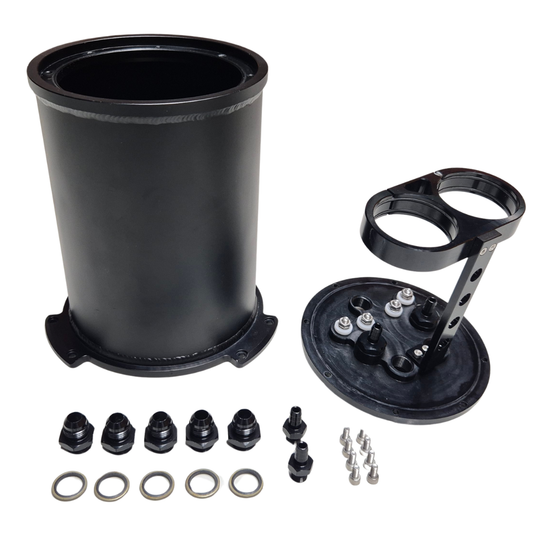 Billet Twin Fuel Surge Tank 6L