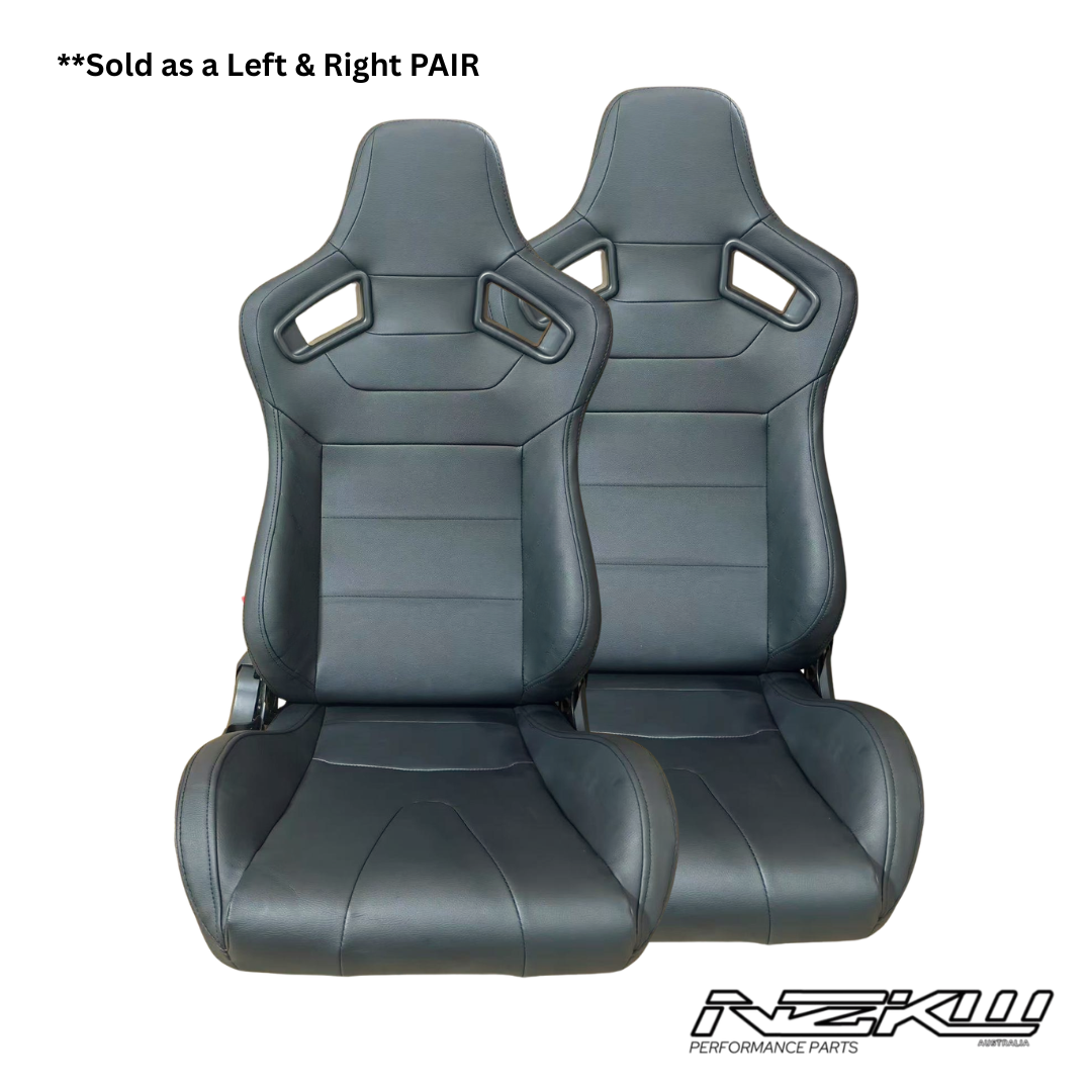 Grand Tourer Recliner Bucket Seat PAIR- Left & Right